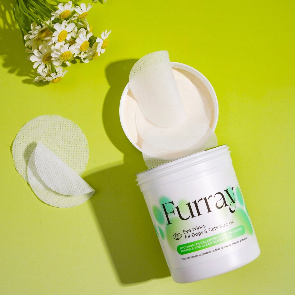 Furray eye wipes — gently clean pets’ eyes with safe natural ingredients