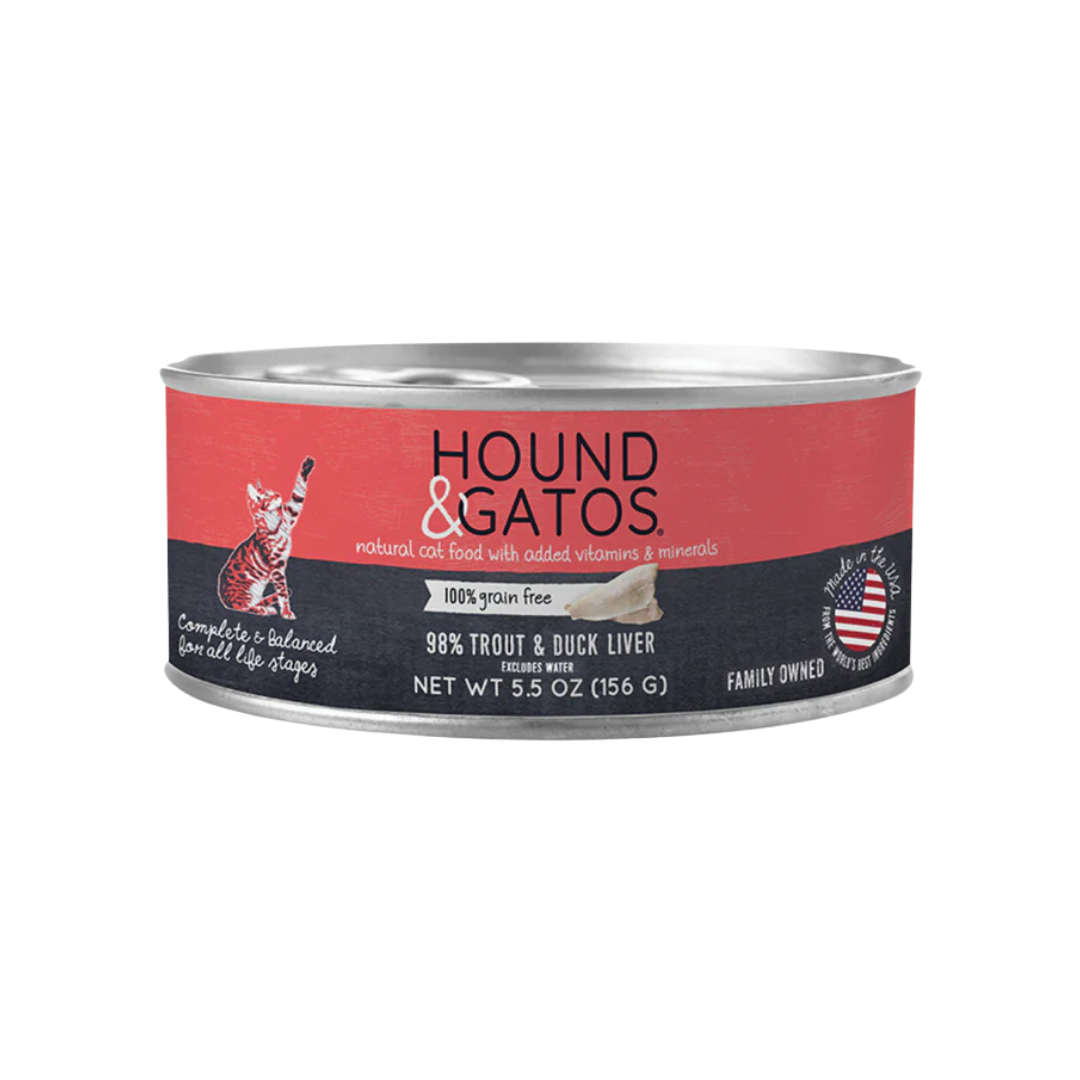 98% Trout & Duck liver Grain-Free Canned Food
