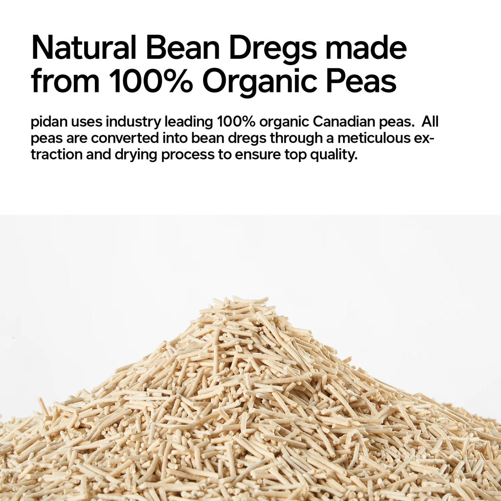 Pidan tofu cat litter — low-dust unscented natural litter for cats